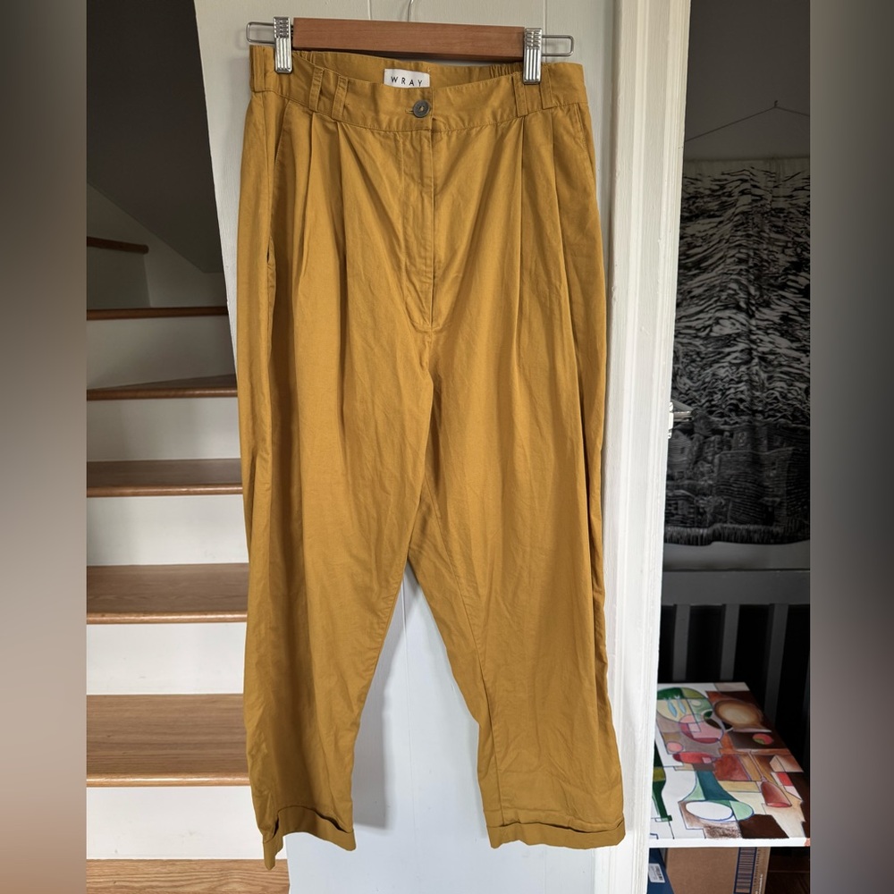 Wray Mustard Trousers
